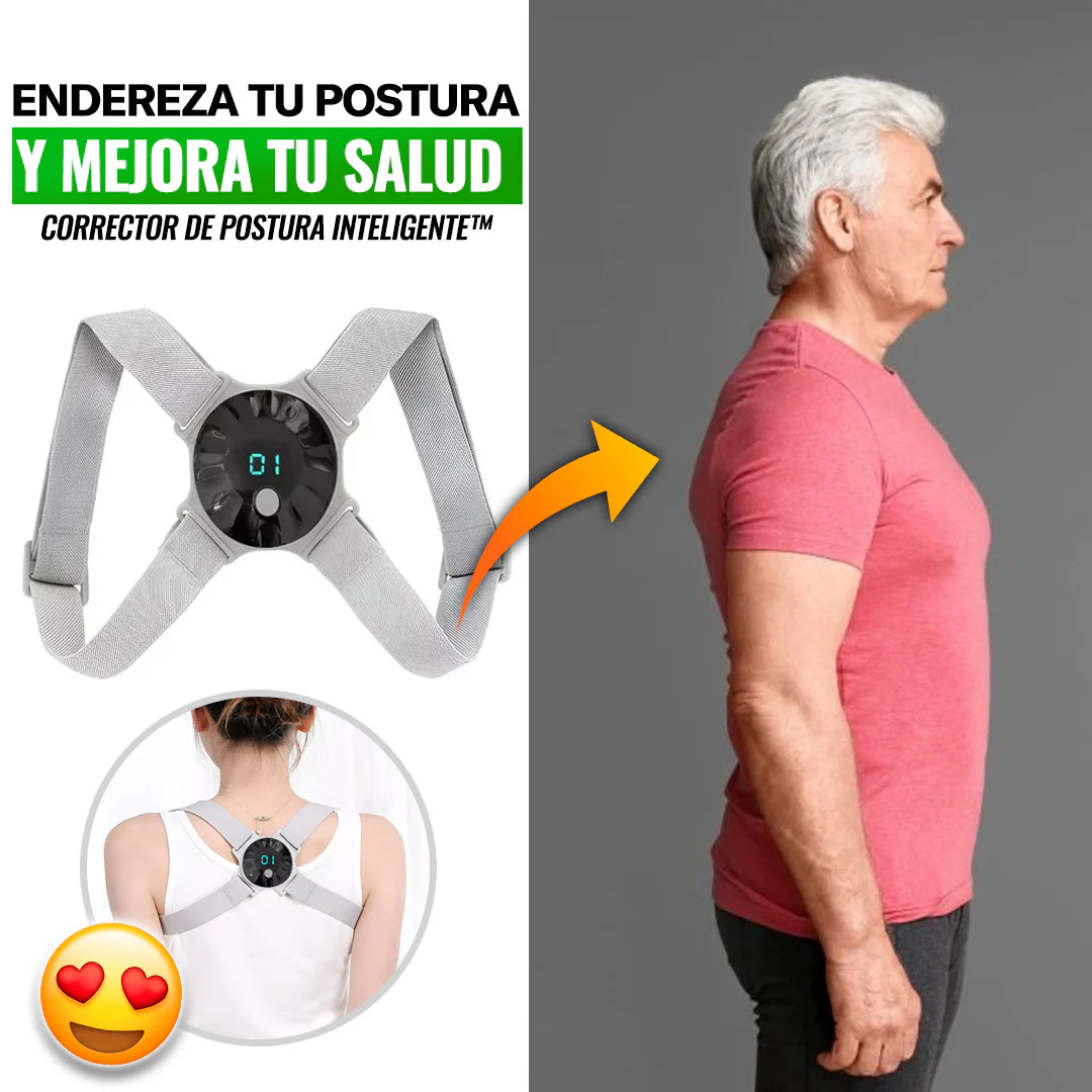 Soporte Postural EMS - alivia tu espalda, activa tus músculos y recobra una postura segura y ligera.
